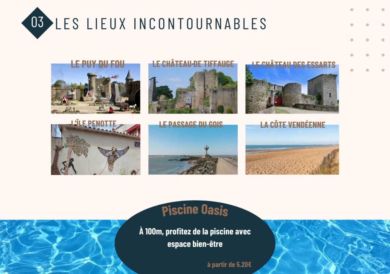 Entre Terre Et Mer Les Essarts  外观 照片